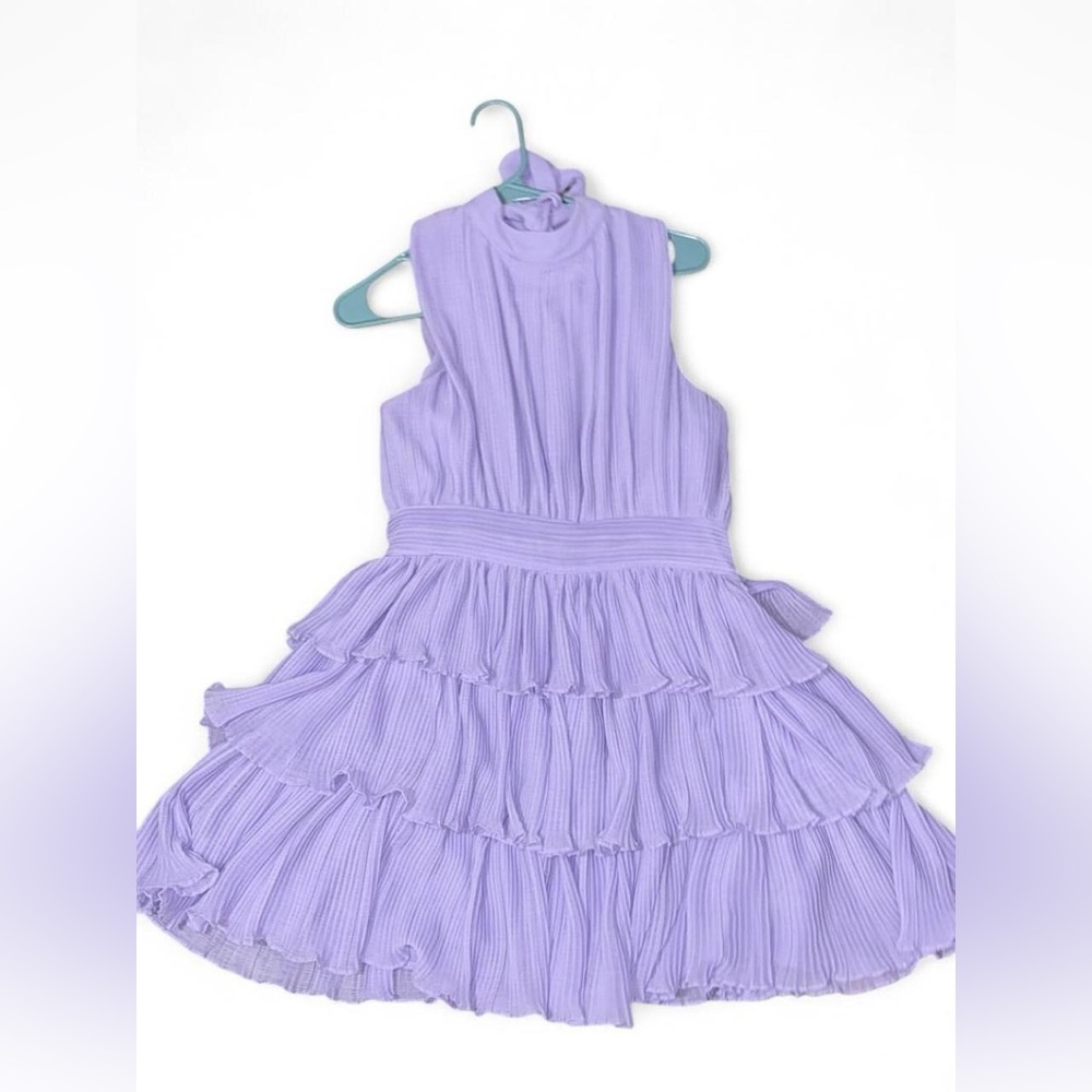 Endless Rose Lavender Tiered Dress